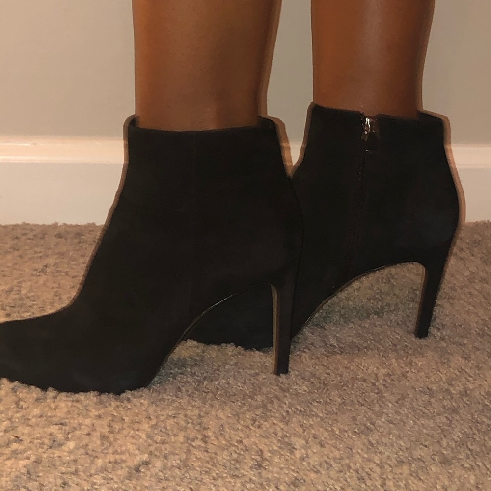 Black Platform Booties - image 5